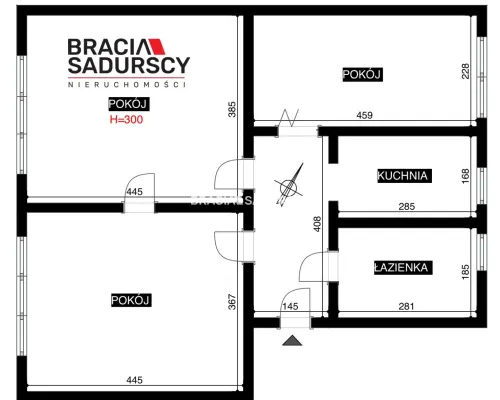 INWESTYCJA DO REMONTU |3 POKOJE | 62 m²| KLEPARZ |