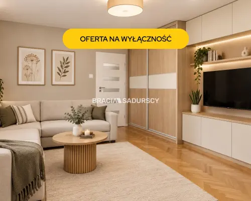 Dwustronne mieszkanie w okolicy parku AWF.