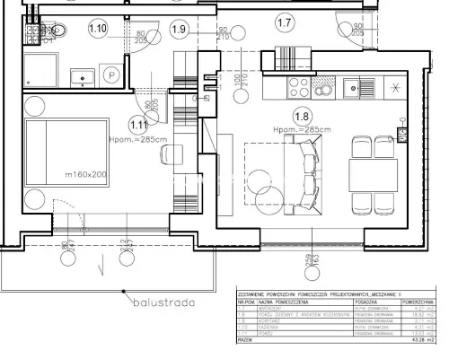 Na sprzedaż: mieszkanie 82 m²  - Kalwaria Zebrzydowska     Nowoczesne 2-pokojowe mieszkanie z dużym balkonem i możliwośc