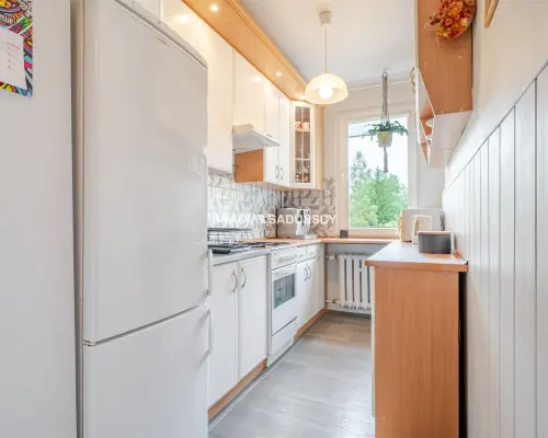 Przestronne 3 pokojowe  mieszkanie o powierzchni 61,40 m² - Kraków, ul. Halszki - Podgórze Duchackie.    M
