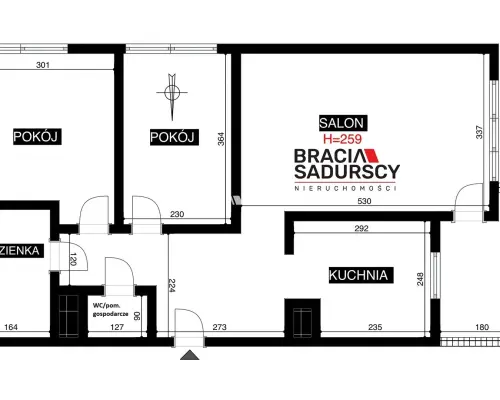 SERENADA|3POK|PARKING|BALKON|58,60M