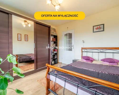 Przestronne 3 pokojowe  mieszkanie o powierzchni 61,40 m² - Kraków, ul. Halszki - Podgórze Duchackie.    M