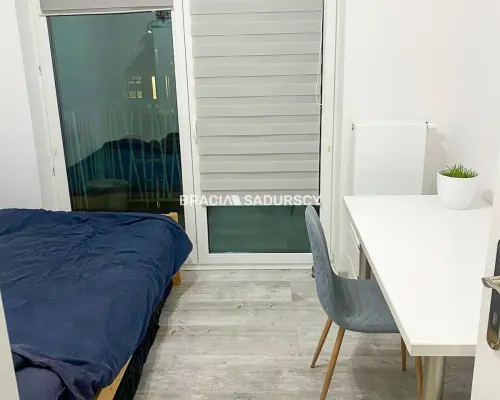 3pok z garażem + balkon