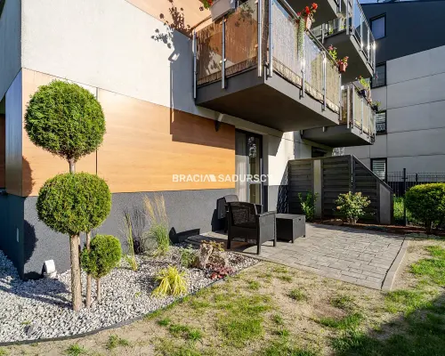 Nowoczesne 56 m² z ogrodem i garażem