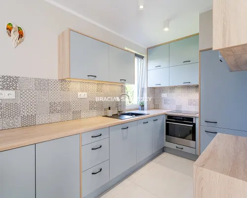 Nowoczesne 56 m² z ogrodem i garażem