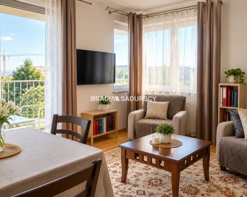 Mistrzejowice 2 pokoje, duży balkon