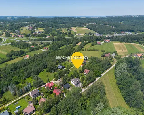Malowicza działka w Głogoczowie
