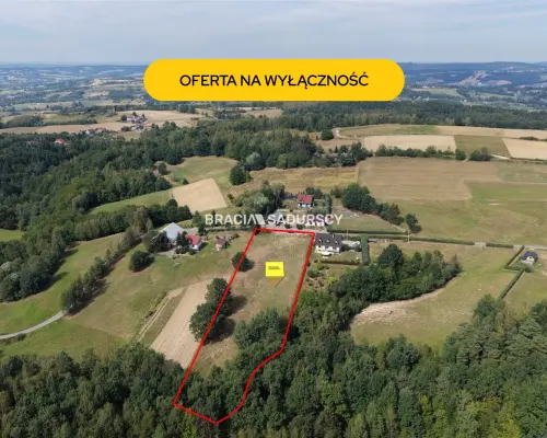 DZIAŁKA BUDOWLANA WIDOKOWA STARE RYBIE 57 ARÓW WZ