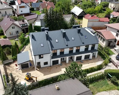 Szeregówka z garażem