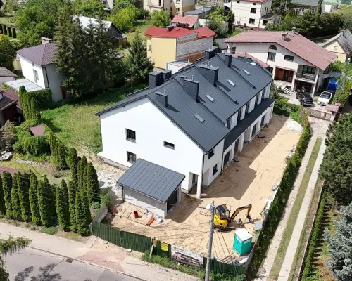 Szeregówka z garażem