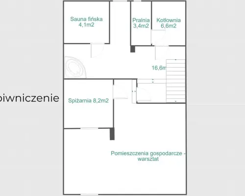 Dom z sauną i oranżerią, Jaroszówka