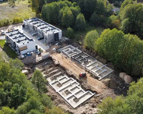 Dom szeregowy 125 m2,  Zaścianki