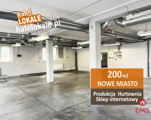 220m2 handel, produkcja, usługi