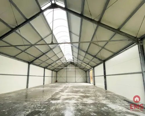 Hala pod miastem 150-350 m2