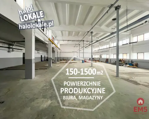 Hale produkcyjne, magazyny, biura