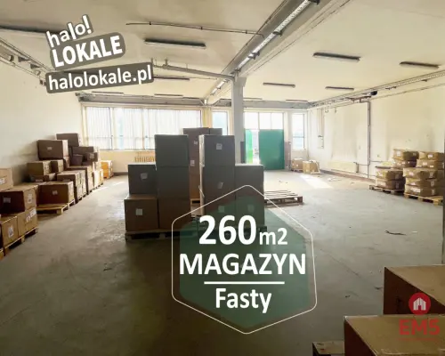 Magazyn, biura, Fasty