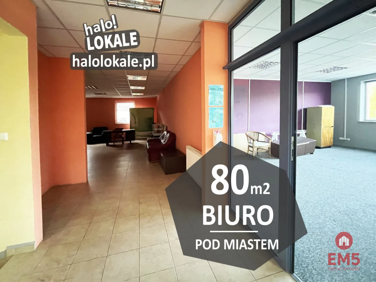 Biuro pod miastem, magazyn, plac