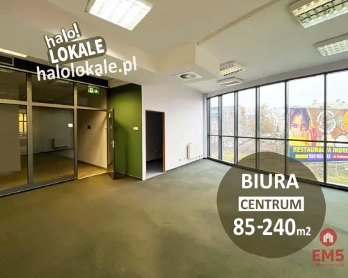 Powierzchnie biurowe, centrum