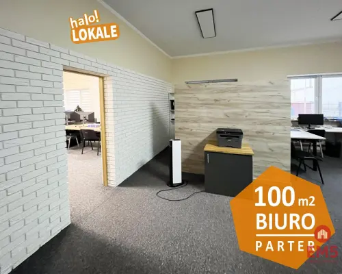 Powierzchnia biurowa 100 m2
