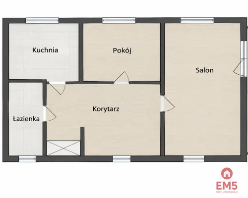 Na sprzedaż 2-pokojowe mieszkanie 36 m² Suwałki