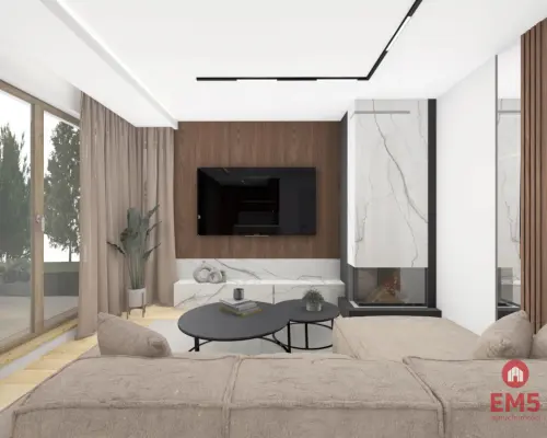 Apartament z antresolą