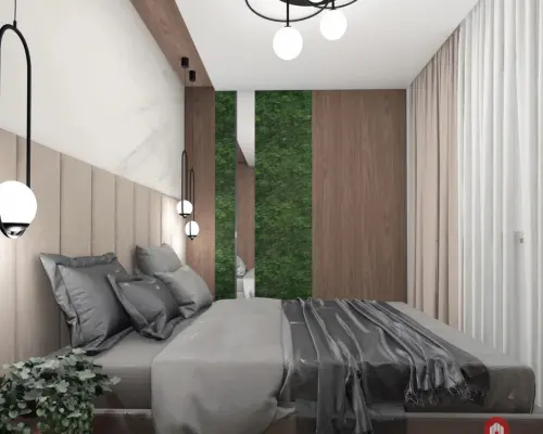 Apartament z antresolą