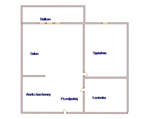 2- pokojowy apartament w Centrum!
