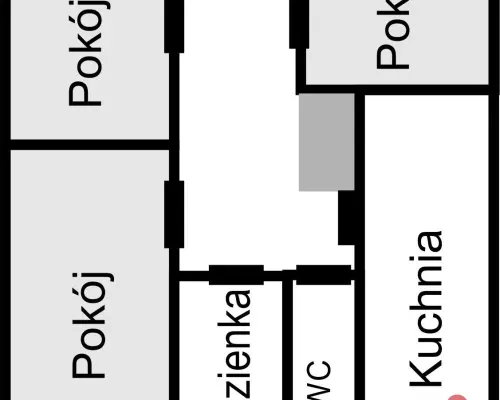 Kameralny blok wśród zieleni