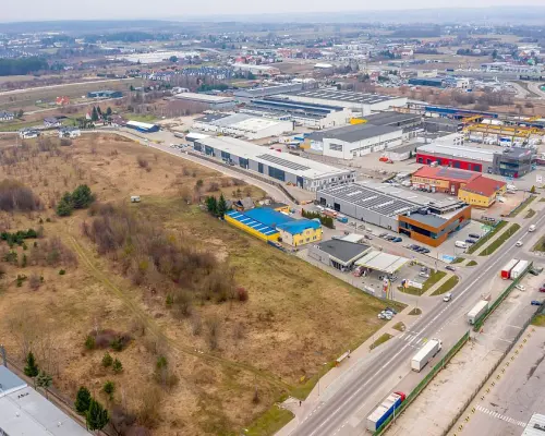 Działka przemysłowa 0,7 ha, ul. Elewatorska