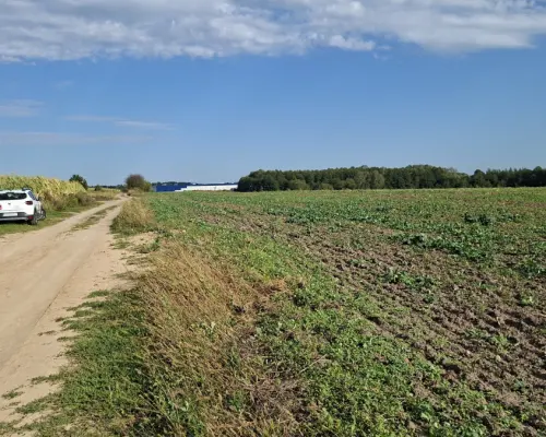 Działka inwestycyjna przy S8