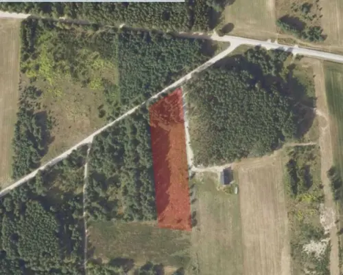 Działka 8500 m2, Jurowce