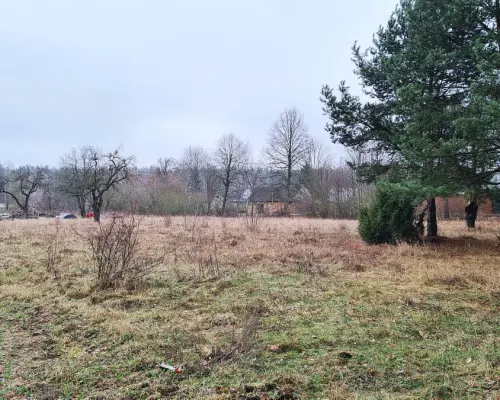 Działka 1743 m2, Pieńki