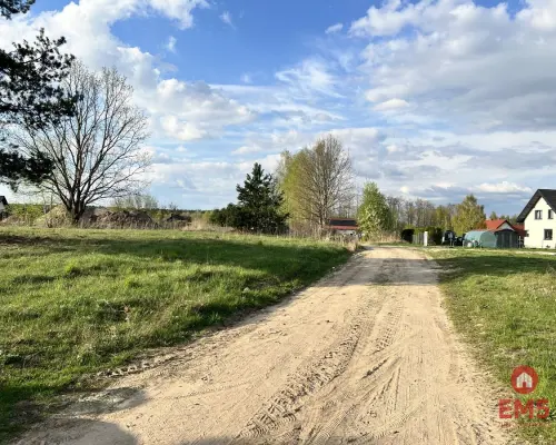 Olmonty działka 1000m2.