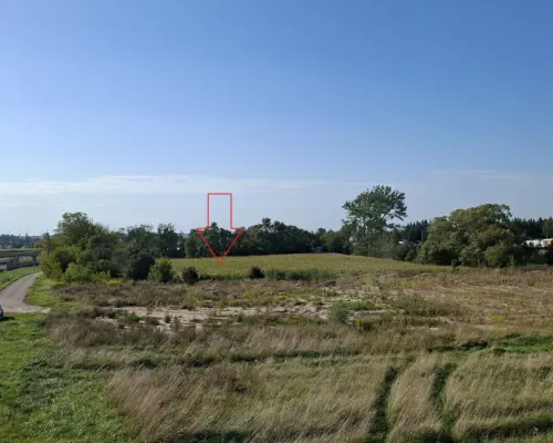 Działka inwestycyjna przy S8