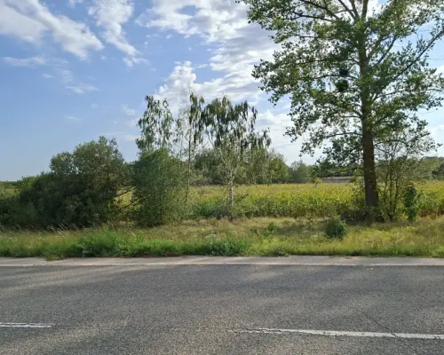 Działka inwestycyjna przy S8
