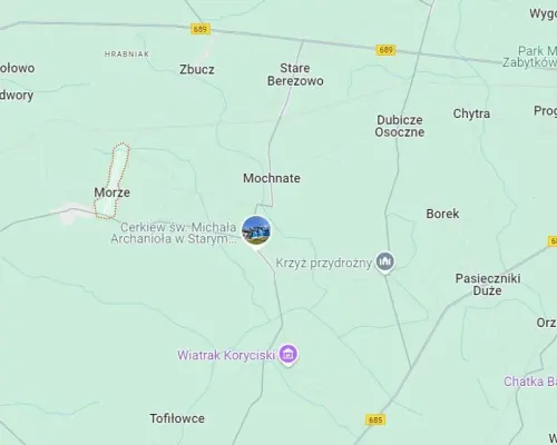 Ziemia pod uprawy blisko Hajnówki.