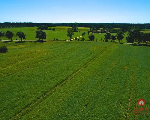 Pierwsza linia j. Harsz - działka budowlana.