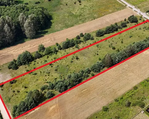 Działka rolno-budowlana 5528 m2