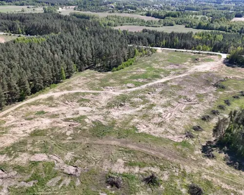 Działka przemysłowa 0,34 ha pod Wasilkowem