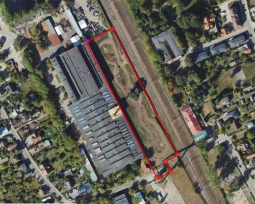 Plac przemysłowy 11000 m2