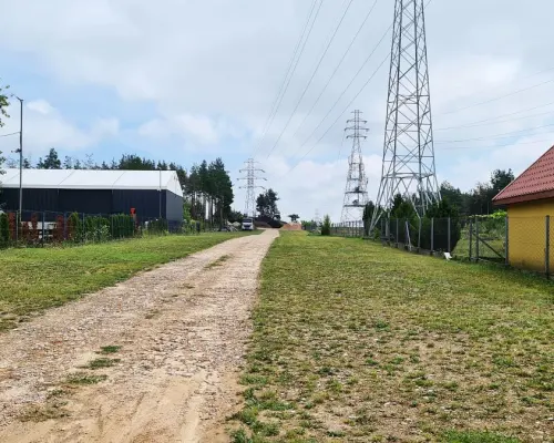 Plac 1000 m2 - 8000 m2 na Wygodzie
