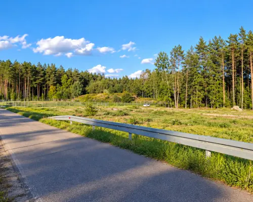 Plac 4500 m2 przy DK 8