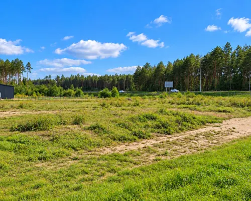 Plac 4500 m2 przy DK 8