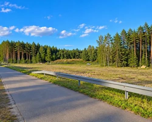 Plac 4500 m2 przy DK 8