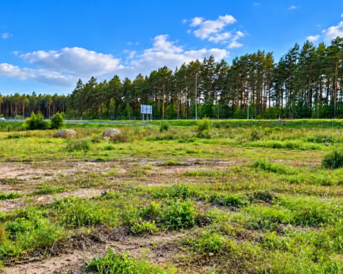 Plac 4500 m2 przy DK 8
