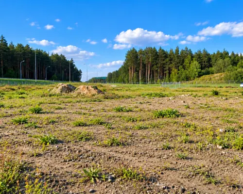 Plac 4500 m2 przy DK 8