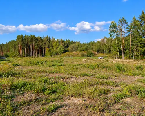 Plac 4500 m2 przy DK 8