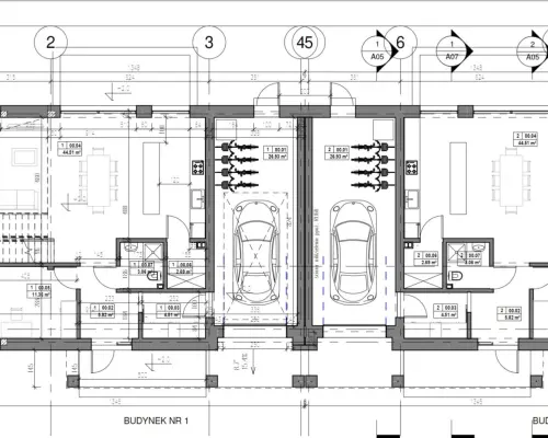 Atrakcyjny dom 1/2 bliźniaka o powierzchni całkowitej 257m2 m z ogródkiem o powierzchni ok 440m2 i garażem w Wawrze osiedle- LA