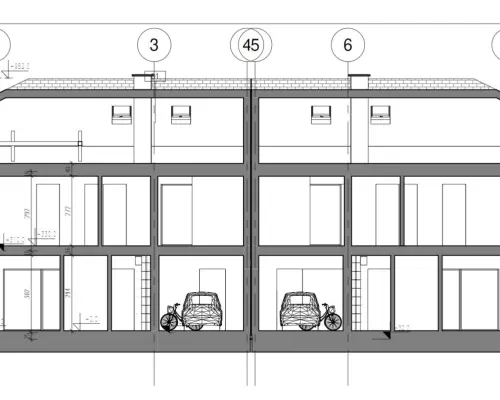 Atrakcyjny dom 1/2 bliźniaka o powierzchni całkowitej 257m2 m z ogródkiem o powierzchni ok 440m2 i garażem w Wawrze osiedle- LA