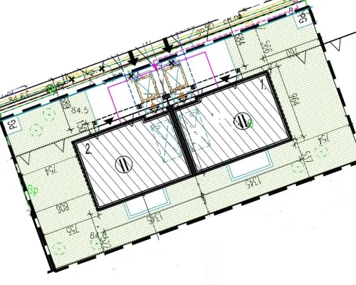 Atrakcyjny dom 1/2 bliźniaka o powierzchni całkowitej 257m2 m z ogródkiem o powierzchni ok 440m2 i garażem w Wawrze osiedle- LA